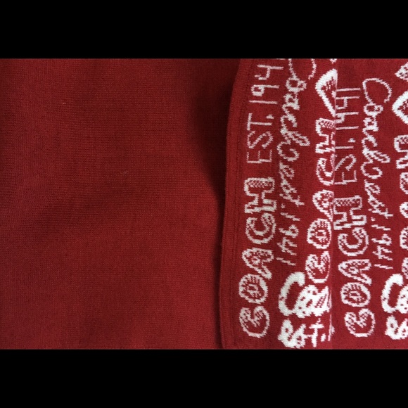 ❤️ Coach Graffiti Scarf Muffler ❤️ - Picture 8 of 8