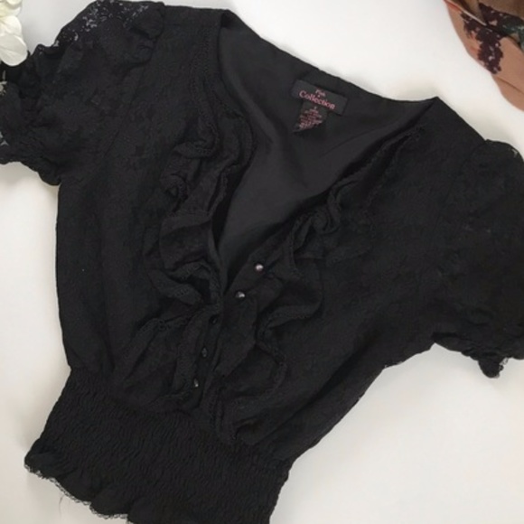 Pink Collection Ruffled Blouse - Picture 2 of 2