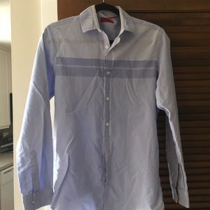 Alfani men’s slim fit button up