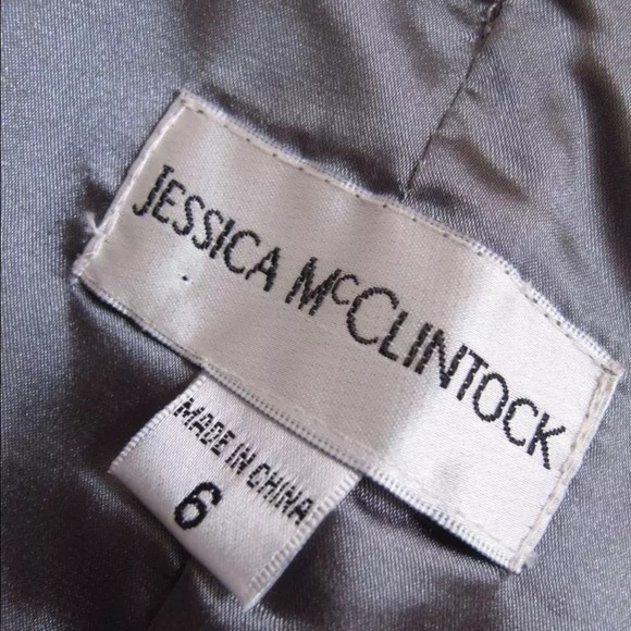 Platinum bodycon cocktail dress - VIntage - Picture 3 of 3