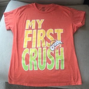 NWOT orange crush t shirt!! XL kids. Child Size!!