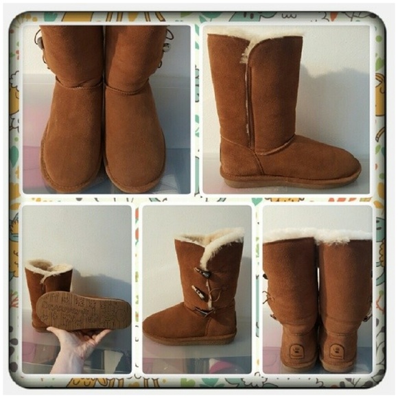 EUC Woman's Tall Tan Boots Size 10M - Picture 6 of 7