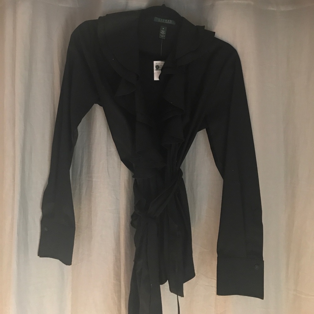 Ralph Lauren Ruffled Blouse