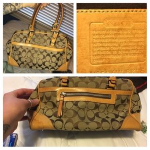 Authentic coach purse