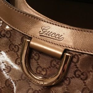 Gucci satchel –vinyl material