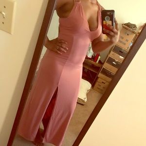 Pink sundress