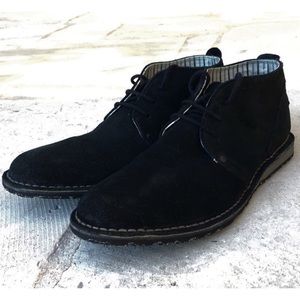 ASOS SUEDE BLACK Desert Boots Chukka 9.5