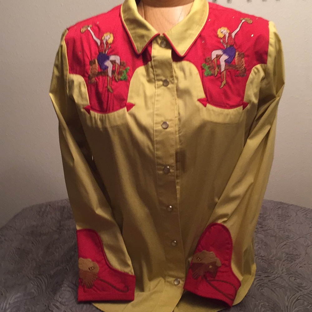 Double D Ranch Vintage Cowgirl Shirt
