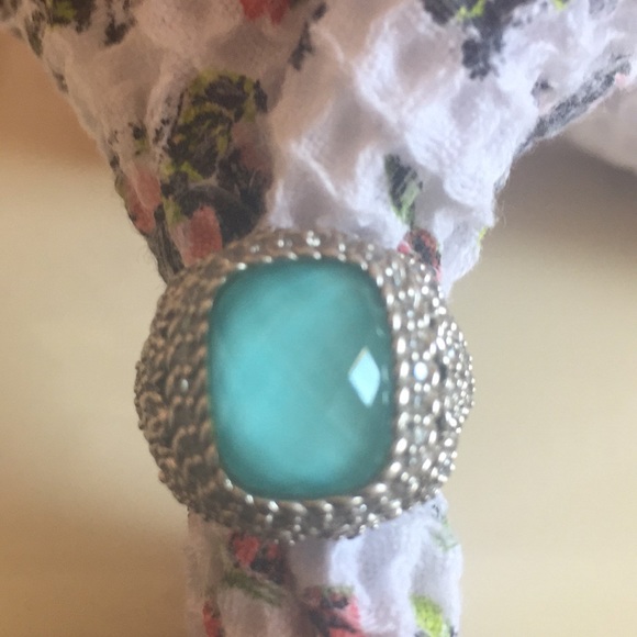 Judith Ripka Jewelry - Judith Ripka Turquoise checkerboard cut