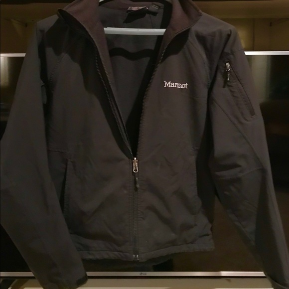 Men’s black Marmot jacket - Picture 1 of 3