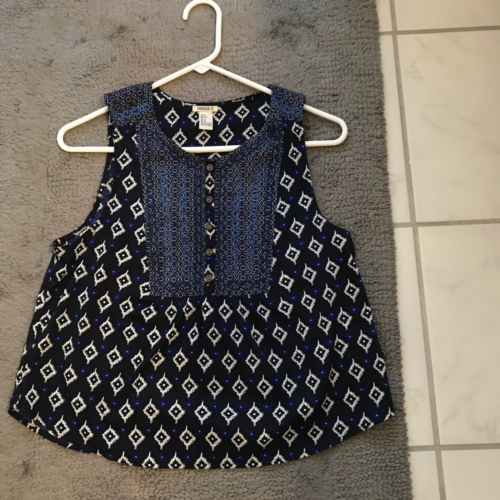 Bohemian tank top