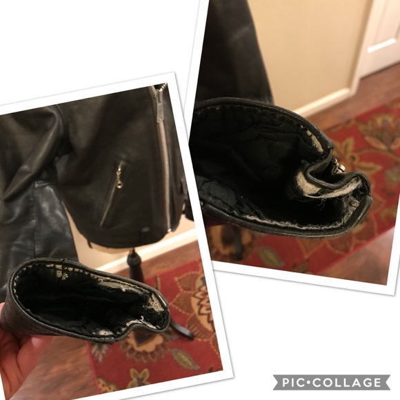 Vintage motorcycle leather jacket - Picture 4 of 8