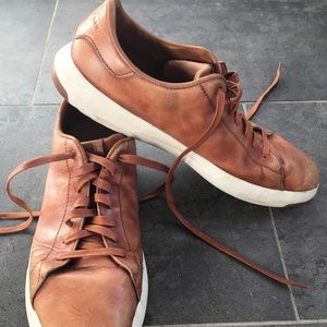 Cole Haan Men’s Leather GrandPro Tennis Sneakers