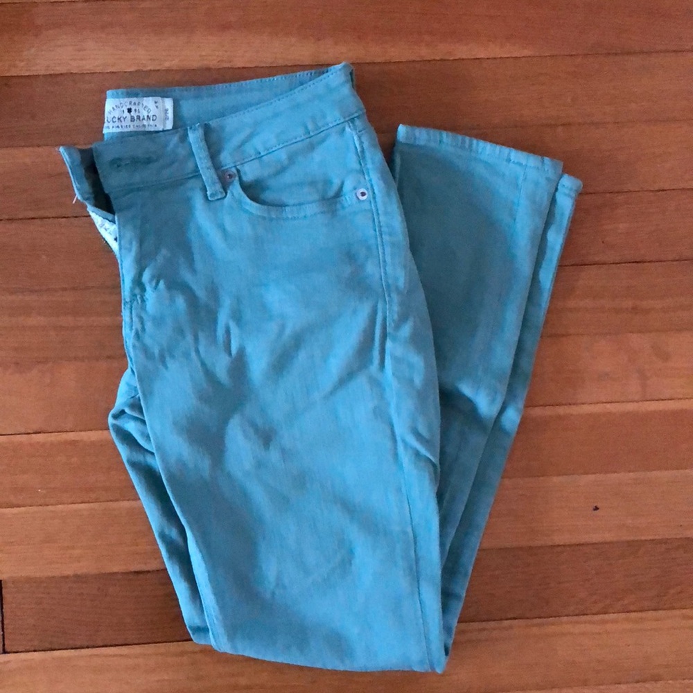 Lucky Brand Lolita Capri in mint