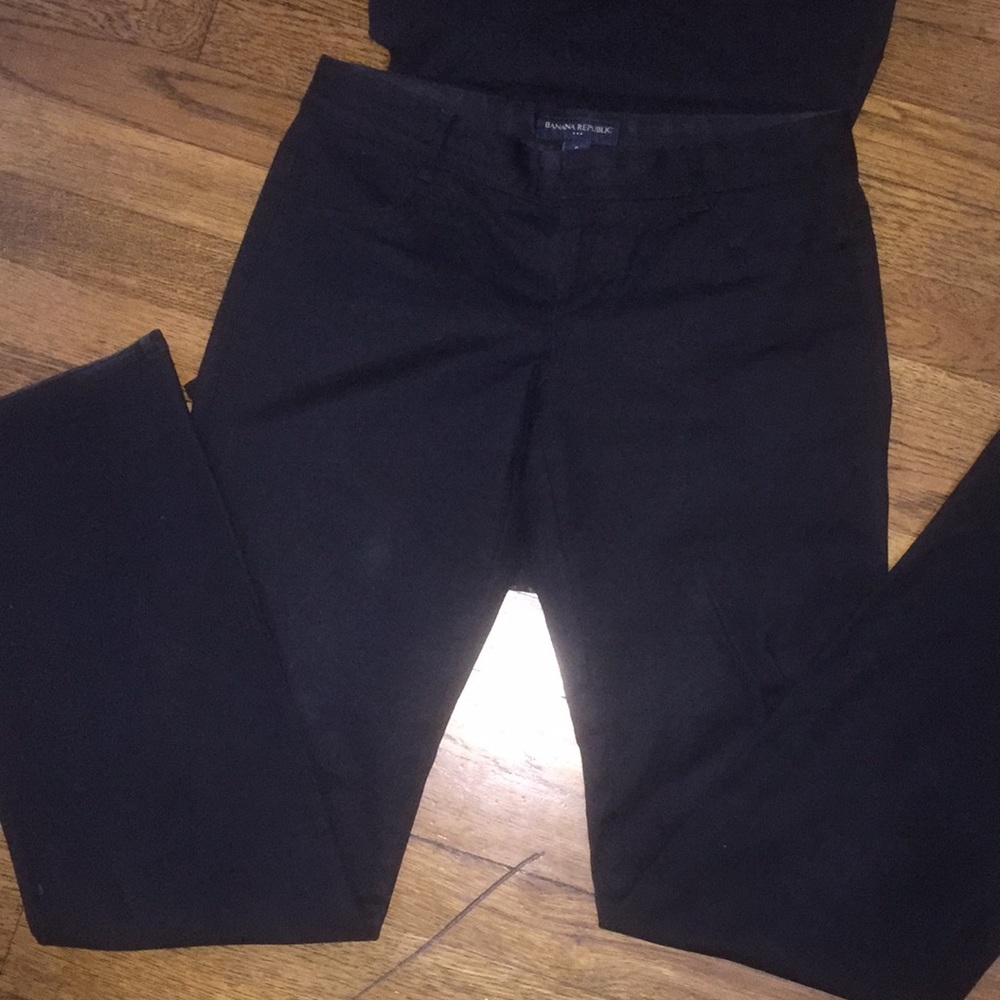 Banana Republic black Trouser pants