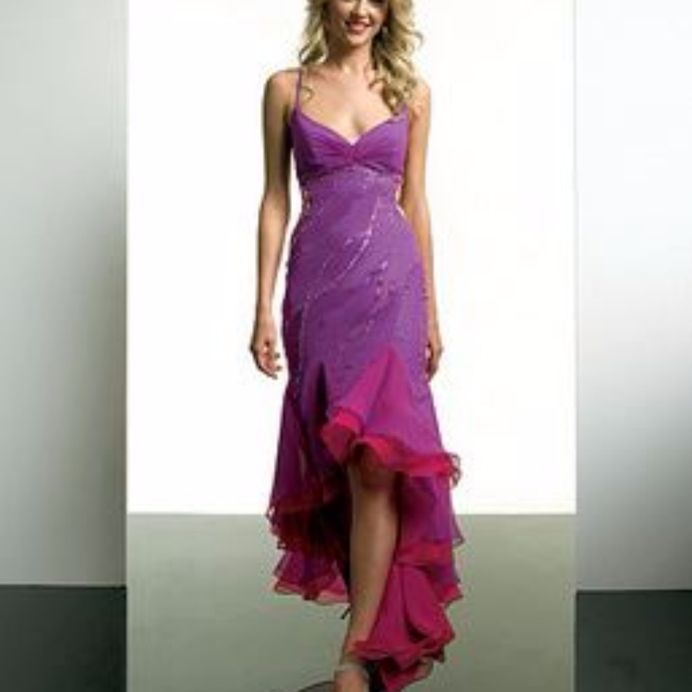 GRAPE and RASPBERRY color All About Me Prom