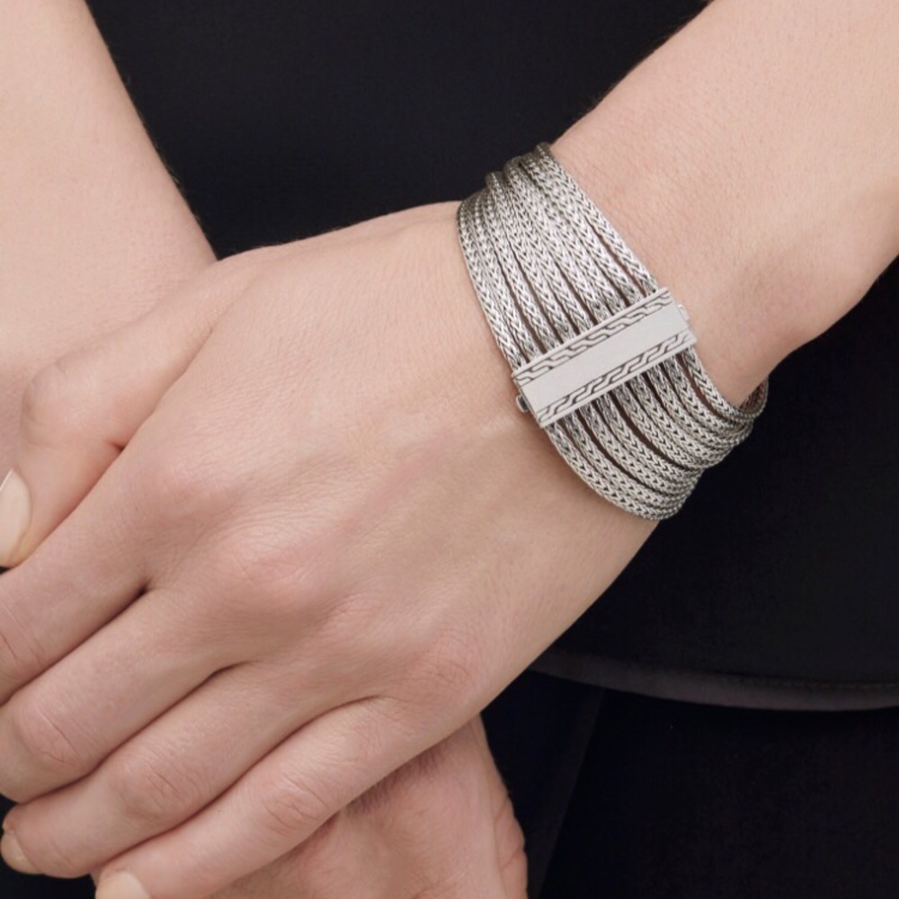 JOHN HARDY CLASSIC CHAIN NINE ROW BRACELET