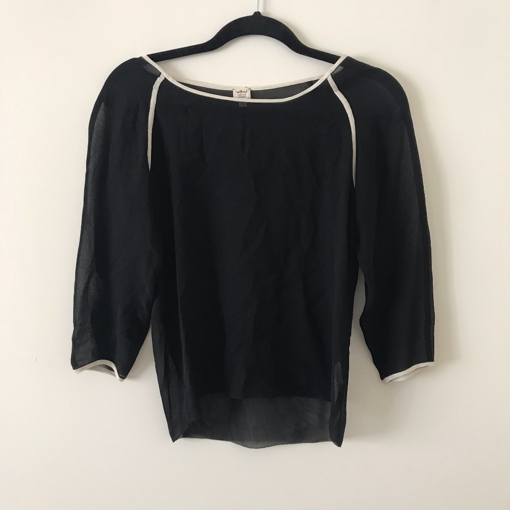 Wilfred silk blouse