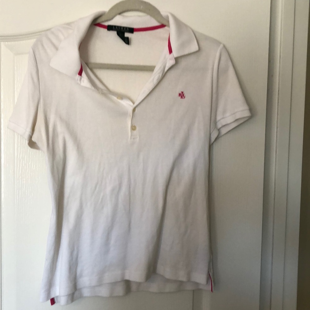 White vneck