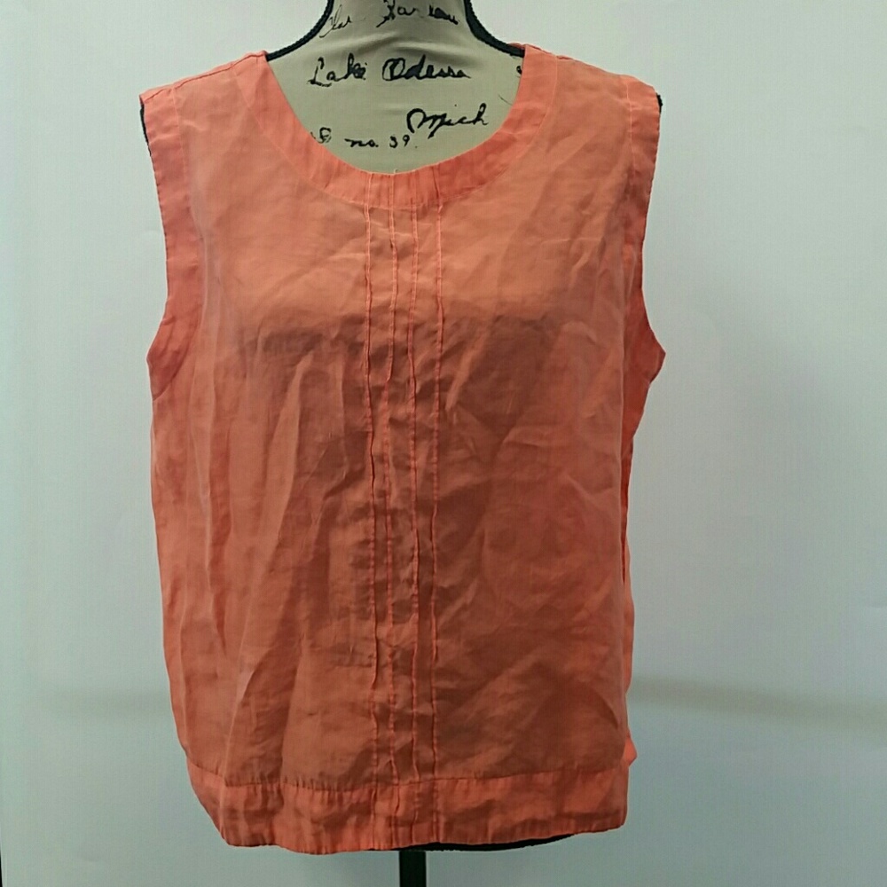 Cut loose Sleeveless blouse SZ L 02210P1SO