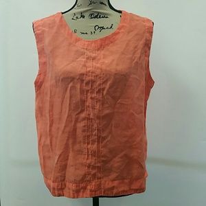 Cut loose Sleeveless blouse SZ L 02210P1SO