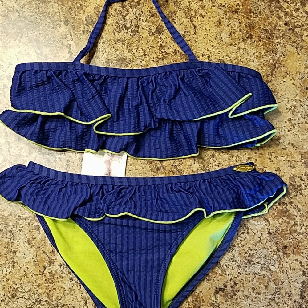 Girls size 7 Jessica Simpson swimsuit