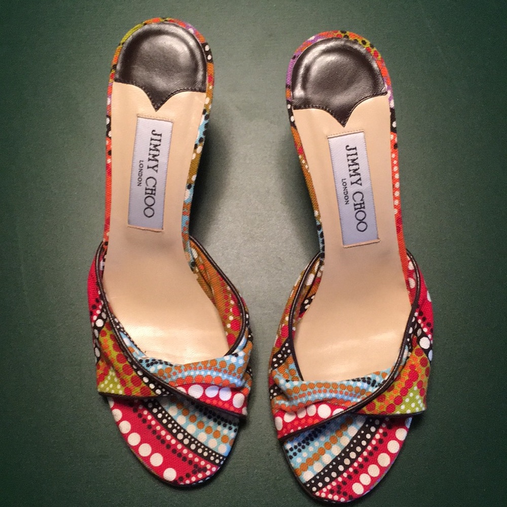 Jimmy Choo Slip on Sandals