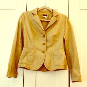 J. Crew Khaki Blazer