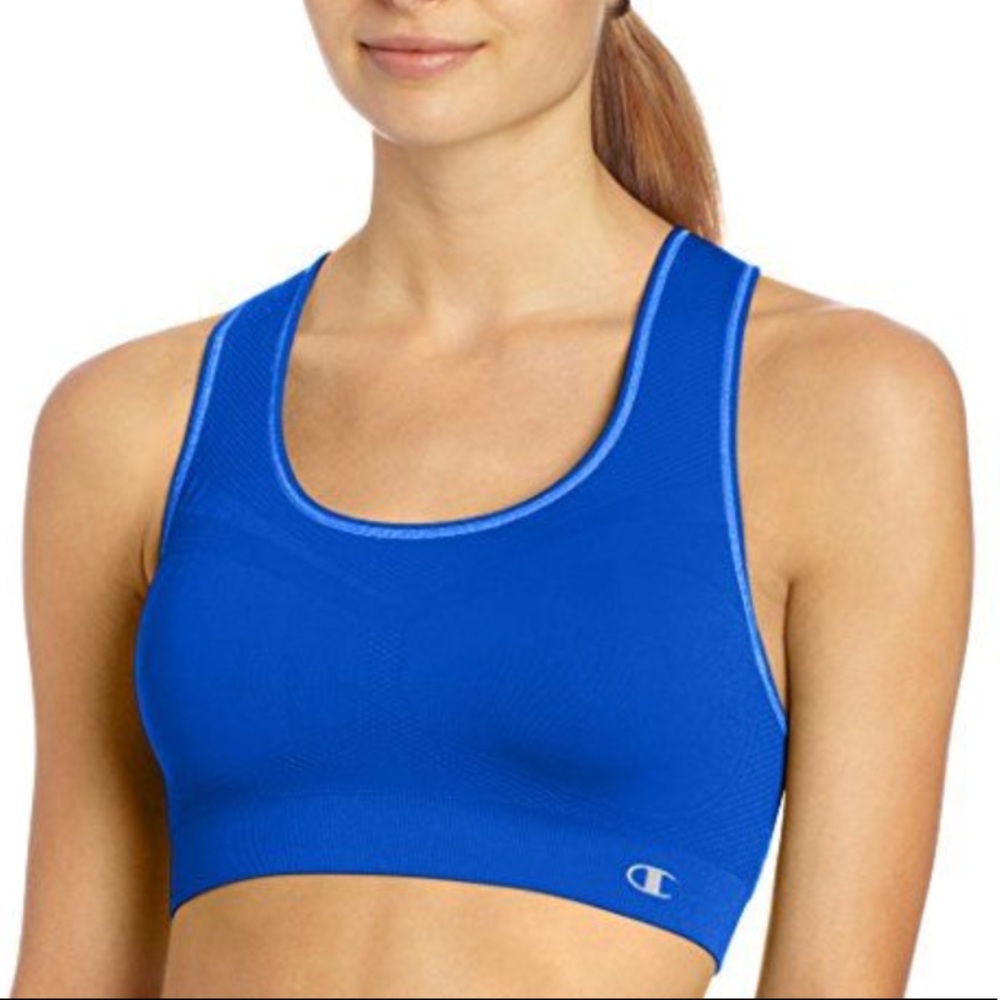 Champion blue sports bra