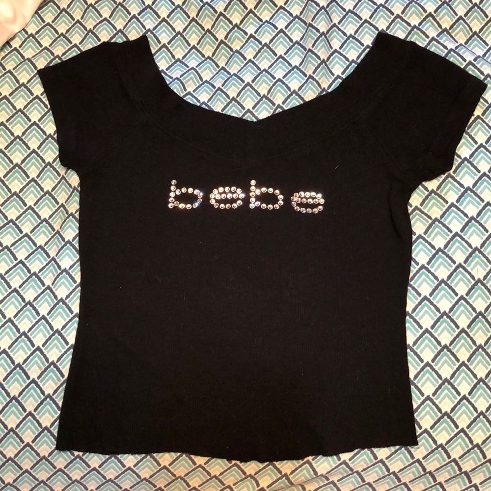 Bebe crop top