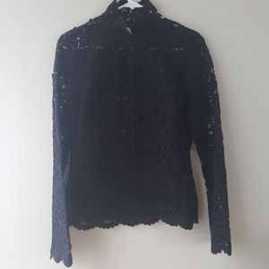 Beautiful black lace jacket