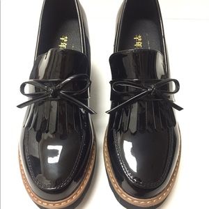 Black Platform Loafers
