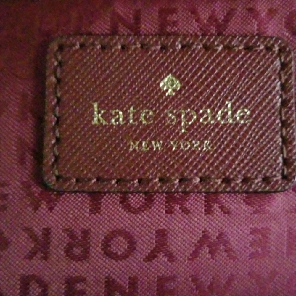 Kate Spade New York Laurel Way Burgundy Bag - Picture 8 of 8