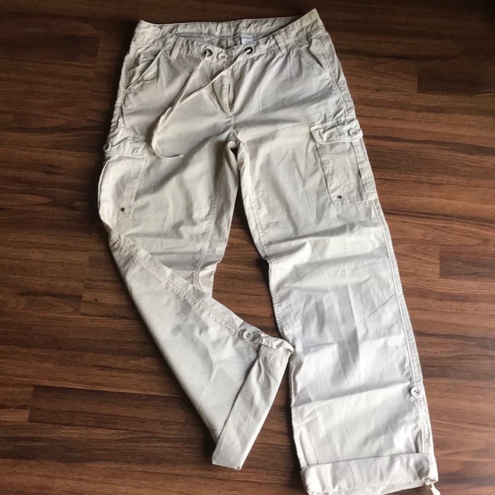 JCrew Ladies “perfect fit” roll up Cargo Pants