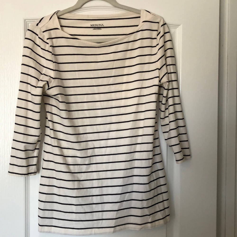 Long sleeve striped shirt