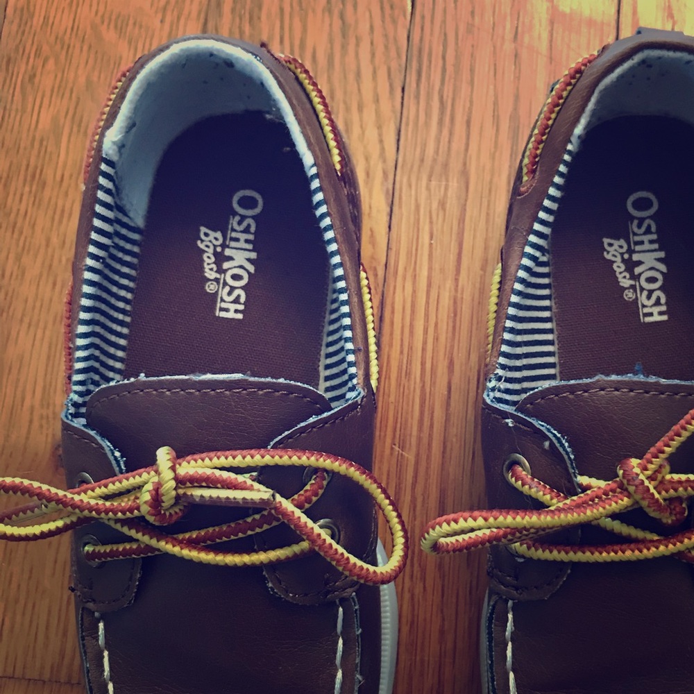 OshKosh B'gosh boat shoes. Used twice