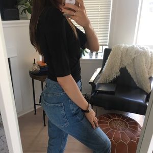 Zara stretchy cropped top