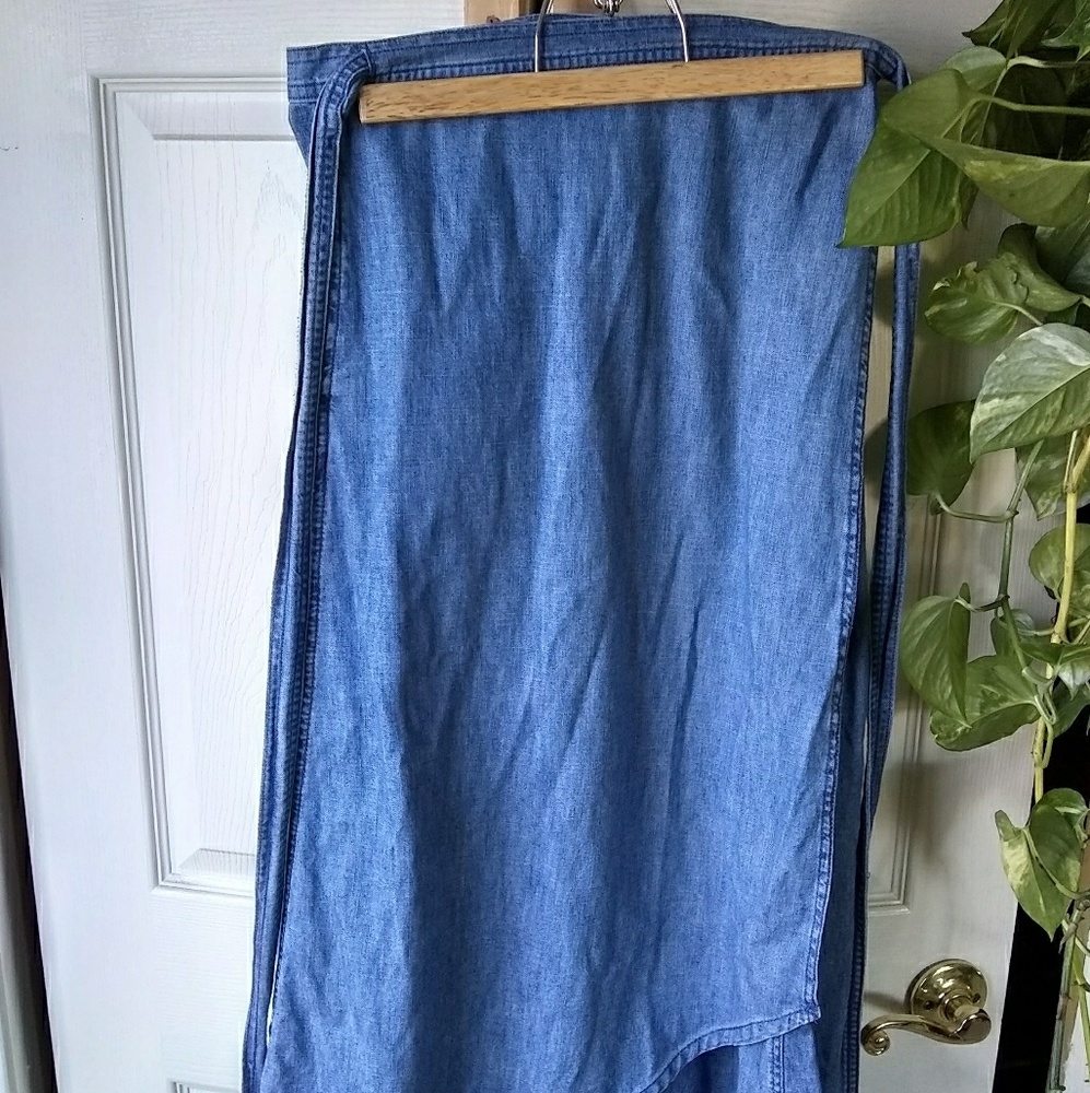 Gap Denim Wrap Skirt