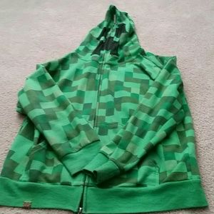 Minecraft full zip hoodie