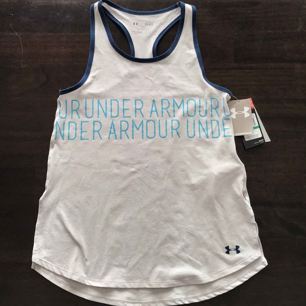 NWT Under Armour Loose Fit Racerback Athletic Tank