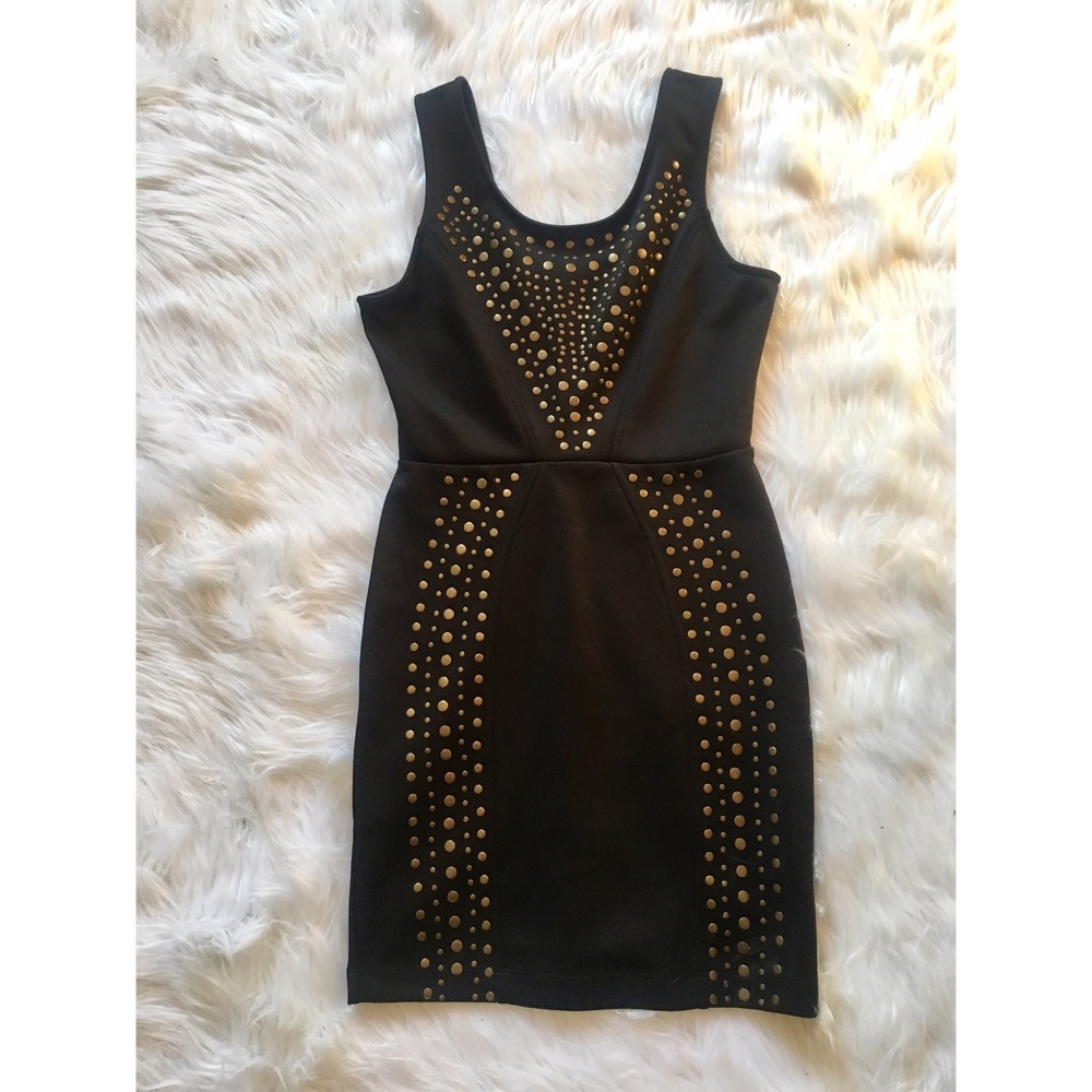 Black Studded Dress