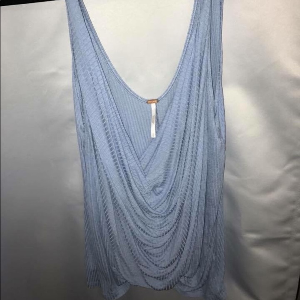 Glacier Free People baby blue Top