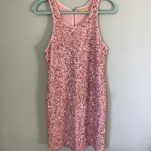 Alice & Olivia sequin party dress