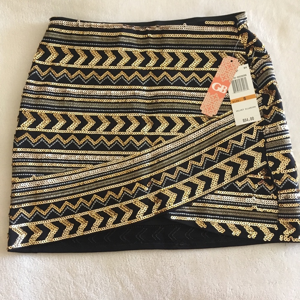 NWT Gianni Bini sequin skirt