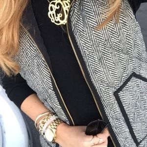 Herringbone Vest--J Crew look-a-like