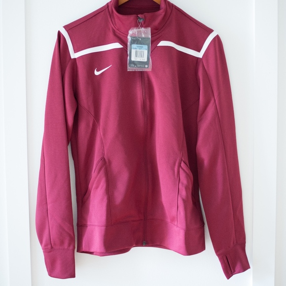 nike warm up jacket women's