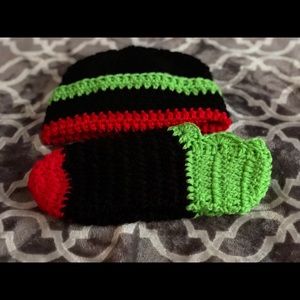 Adult size bootie and beanie set