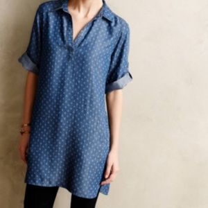 Cloth & Stone Chambray Shirt Dress