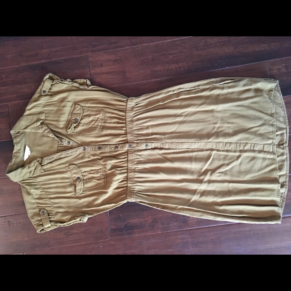 Army green dress