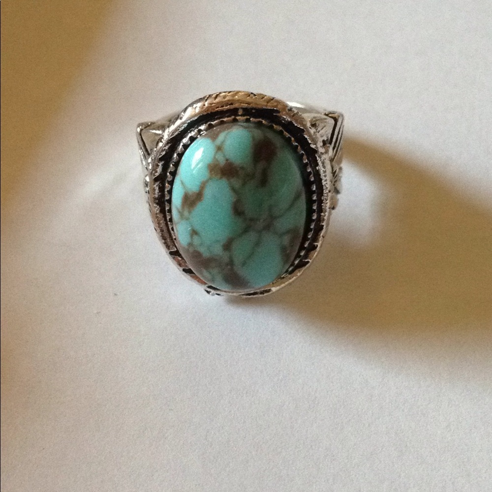 925 turquoise ring